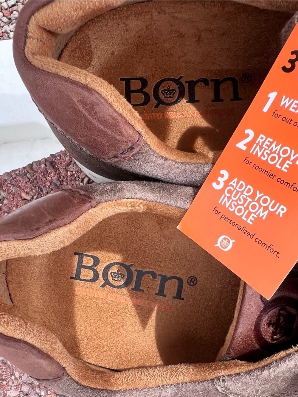 NWOB $125 Børn Captain SmartFit Suede Sneakers Dark Brown Men’s 9.5 - Picture 5 of 5
